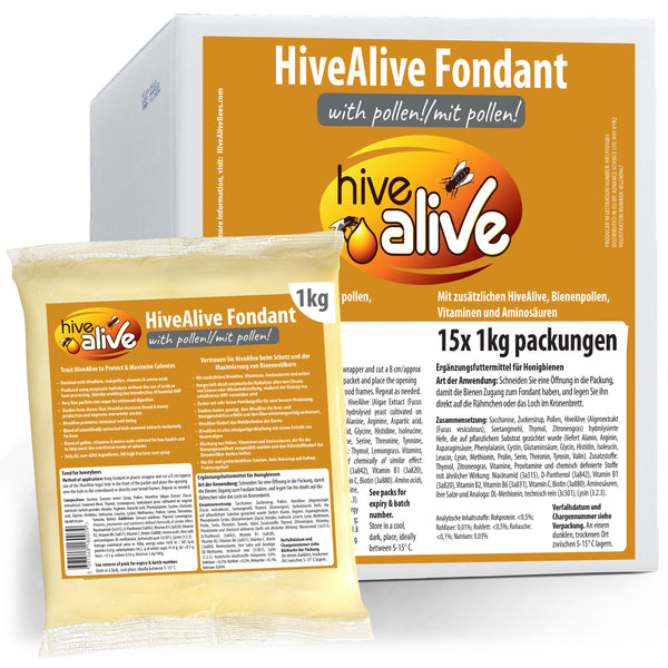 HiveAlive Fondant Patty with Pollen