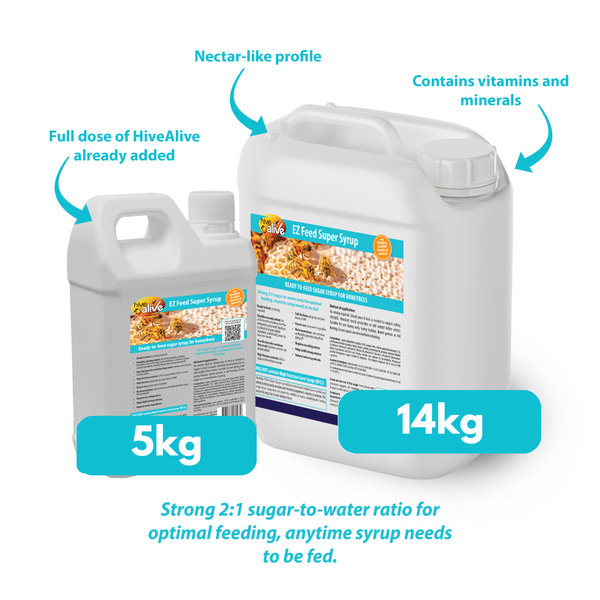 HiveAlive Super Syrup Jerry Cans